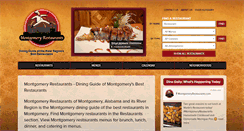 Desktop Screenshot of montgomeryrestaurants.com